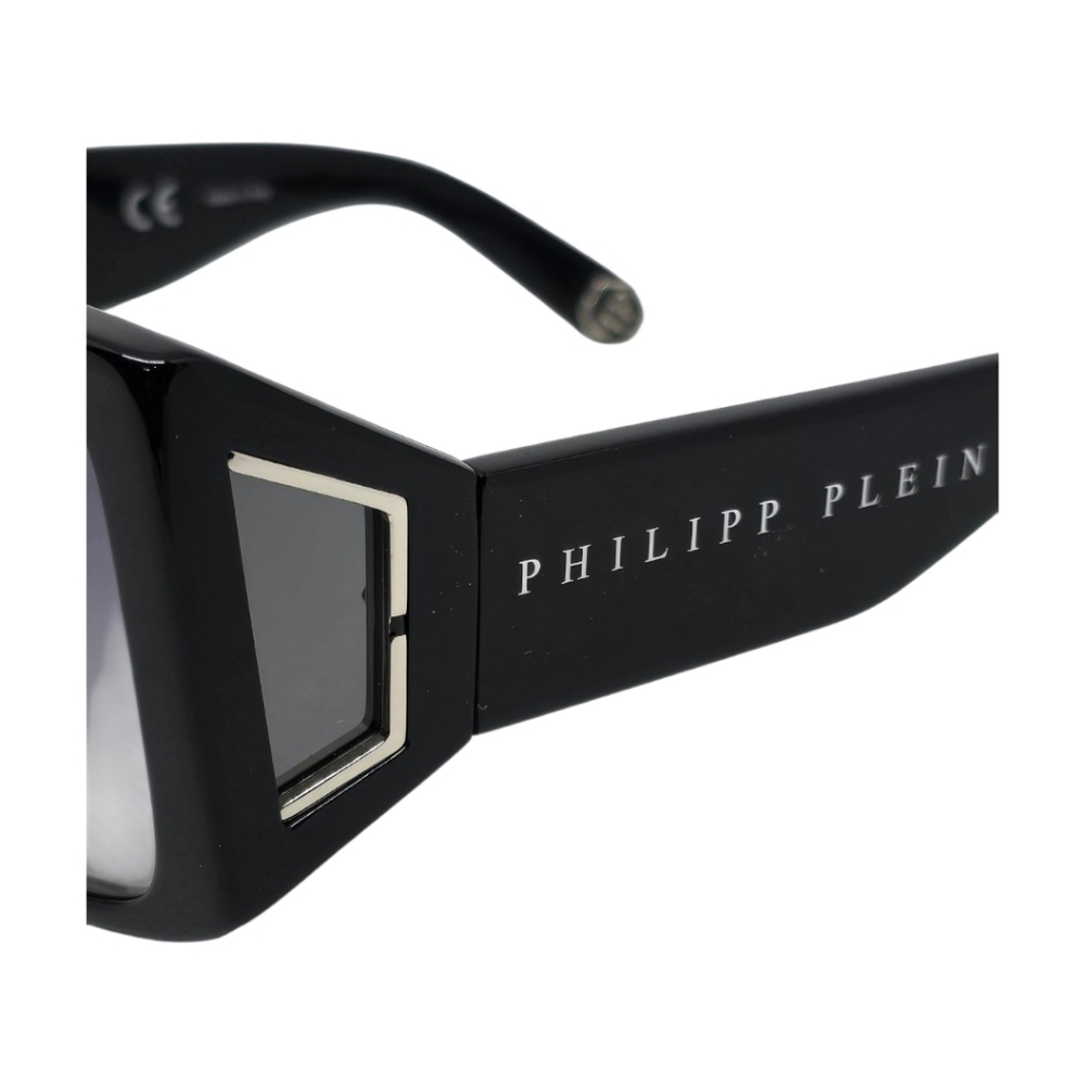 Philipp Plein Sunglasses Black Rectangular Sungla… - image 5